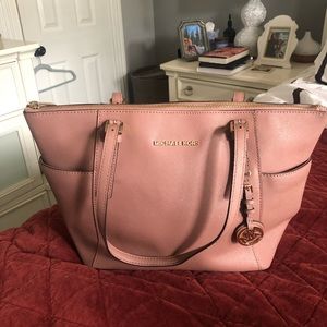 Mauve pink Michael Kors Tote